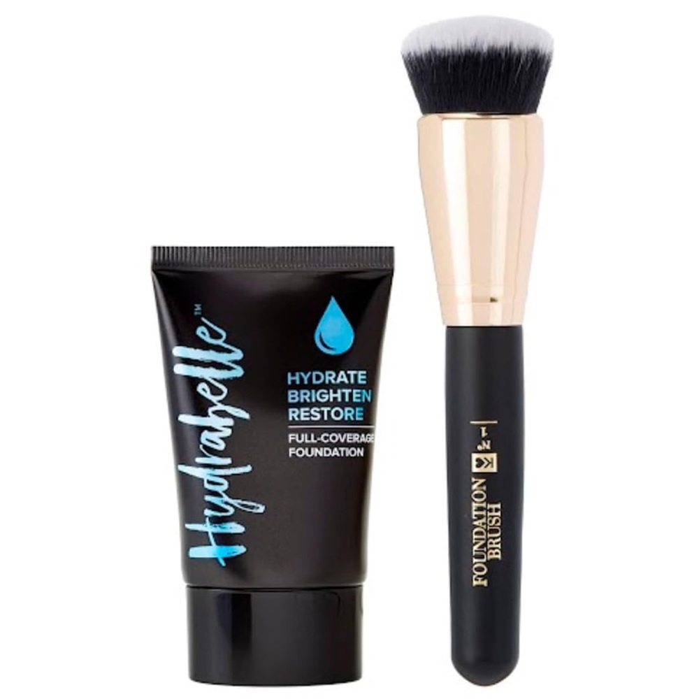 Belle Beauty Hydrabelle Full Coverage Foundation with Luxe Foundation Brush - Picture 6 of 11